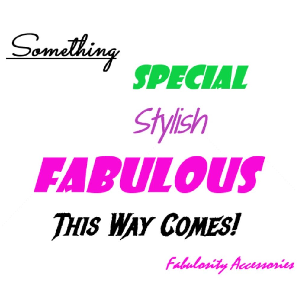 Something Fabulous This Way Comes!
